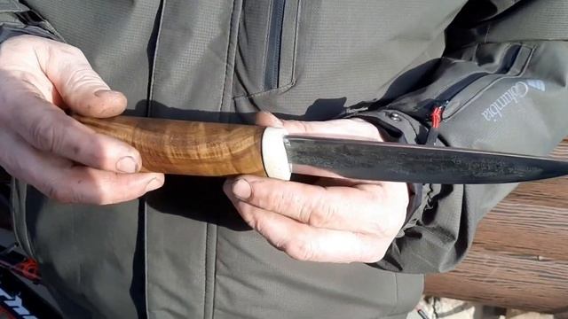 Бюджетный нож из рессоры. смотреть онлайн