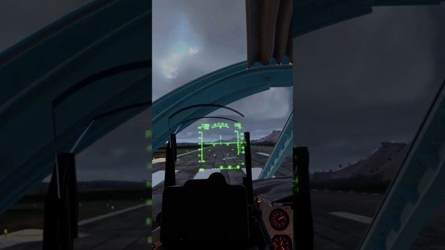 Посадка Су-34, War Thunder, VR. смотреть онлайн