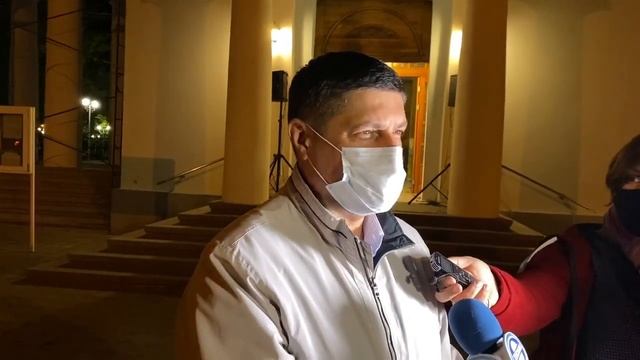 Городской голова Андрей Абрамченко привез в Измаил Благодатный Огонь смотреть онлайн