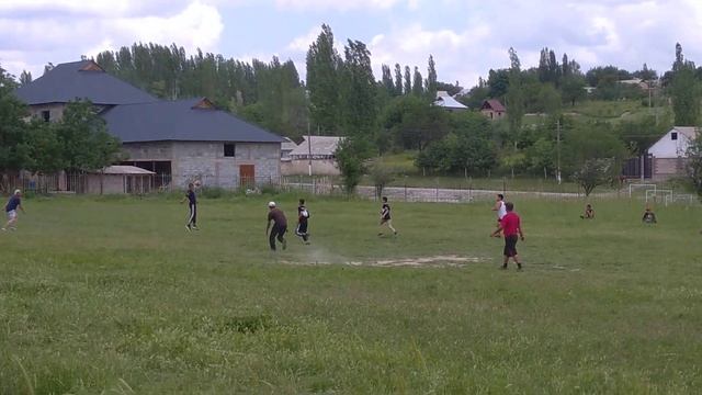 Футбол боюнча мелдеш өттү. Аксы. Кош-Дөбө. смотреть онлайн