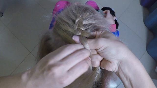3 способа заплести косу | Дракончик| Коса наизнанку | Рыбий хвост смотреть онлайн