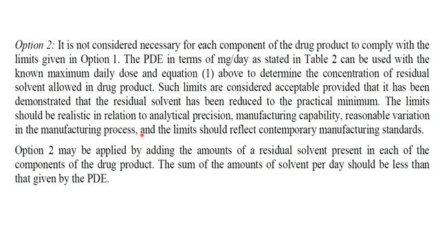 ICH Q3C II Residual solvent guideline II Class 1 2 3 II Option- 1 2 II Rishabh II Pharma interview смотреть онлайн