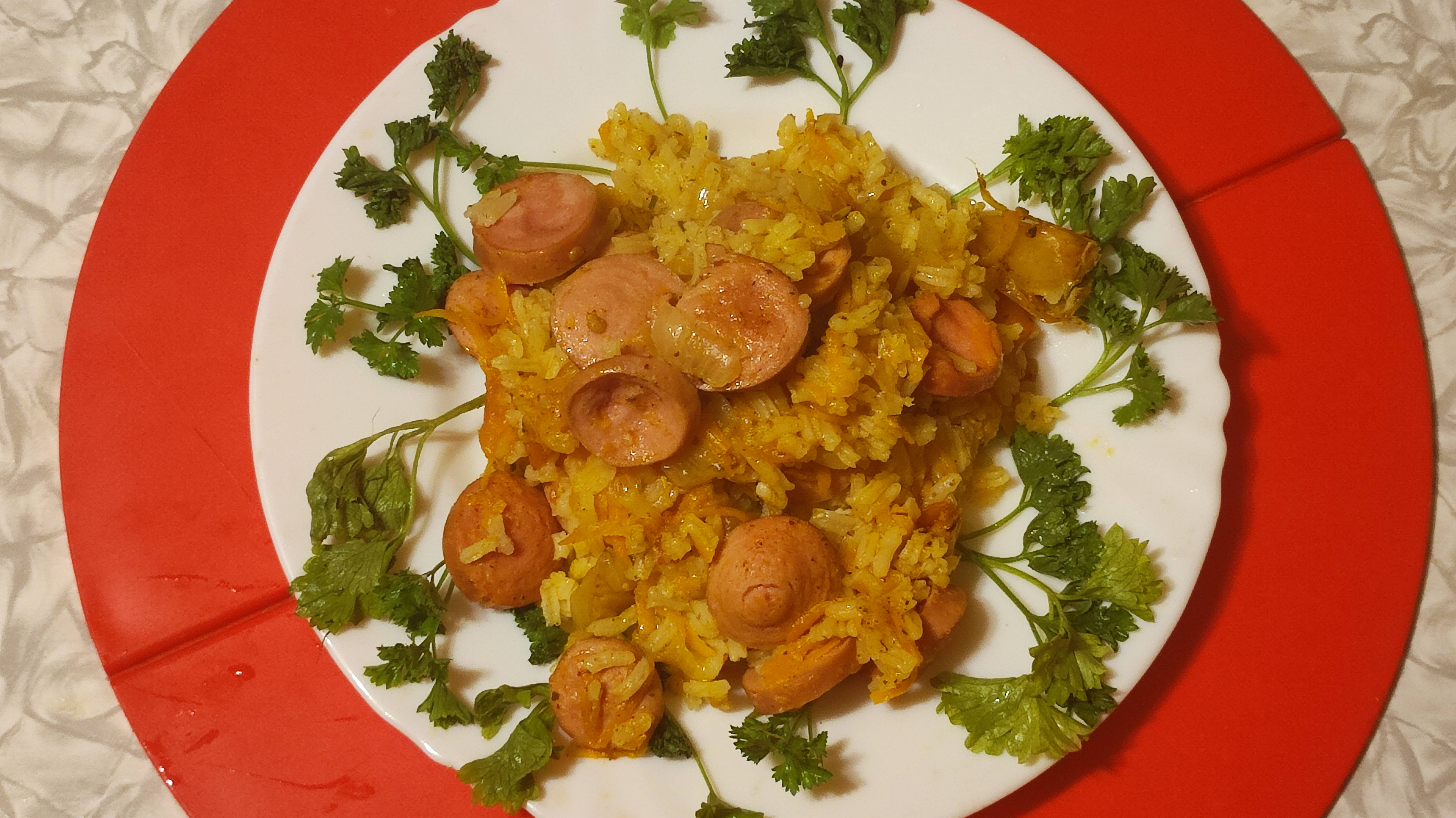 СУПЕР КУХНЯ! Ох и вкусно! Когда финансы поют романсы, рис с сосисками и овощами на сковороде. смотреть онлайн