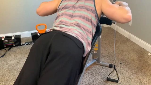 Total Gym Back and Tricep Workout (10 min) смотреть онлайн
