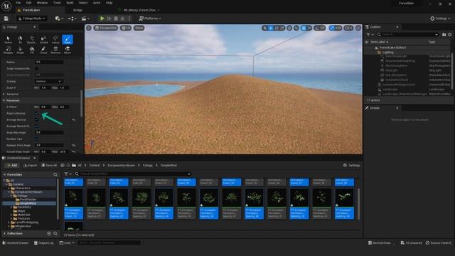 Unreal Engine 5 Tutorial for Beginners: Create Forest Lake Scene Environment смотреть онлайн