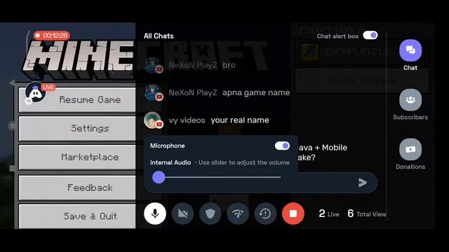 MINECRAFT LIVE | XENON PLAYZ смотреть онлайн