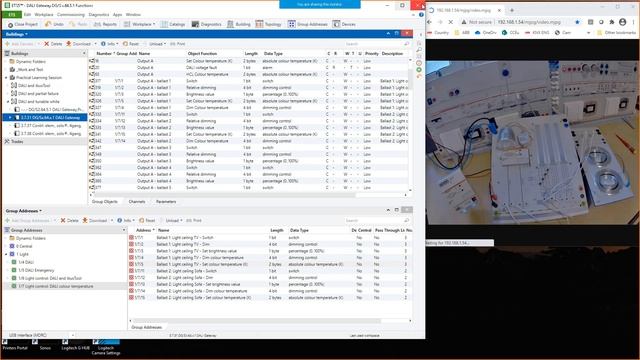 Practical Learning Session about KNX DALI Gateway DG/S x.64.5.1-How to do dim the colour temp. TC смотреть онлайн