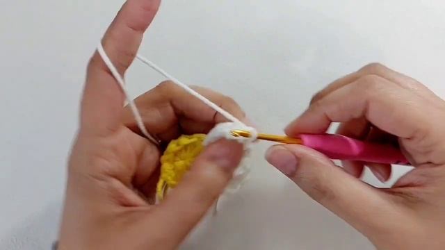 Hexagon Daisy Motif 🌸 / Crochet Hexagon Daisy смотреть онлайн