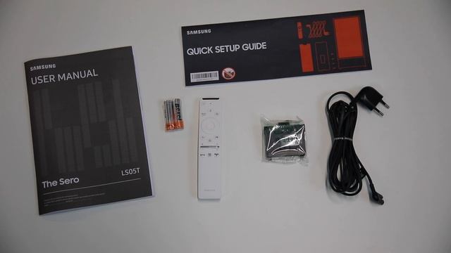 SAMSUNG THE SERO DREHBARER QLED 4K TV - UNBOXING - GQ43LS05T - Thomas Electronic Online Shop смотреть онлайн