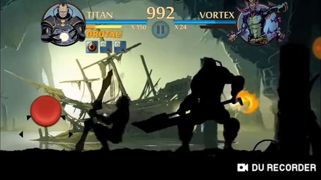 Играем в шадоу Файт огненным мечом титана смотреть онлайн