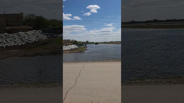 Подстепное 05.05.2024. Уровень воды. #паводок #потоп #вода смотреть онлайн