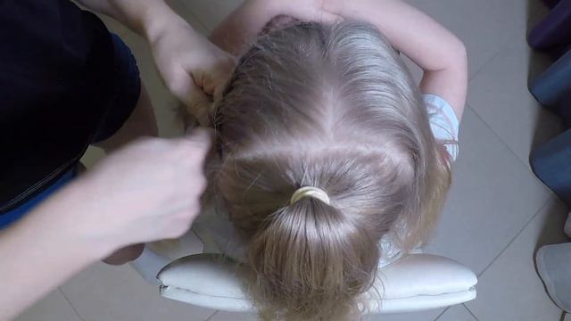 Косы с хвостом | Прически для девочек смотреть онлайн