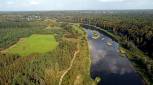Полет на рекой Угра, национальный парк «Угра»