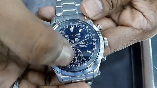 SEIKO wrist watch Perpetual , Alarm , Chronograph SPC125P1 how it works in tamil? - SUBSCRIBE. смотреть онлайн