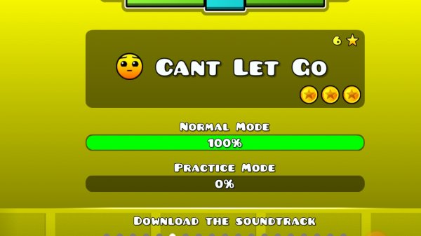 geometry dash can't let Go (6 уровень)