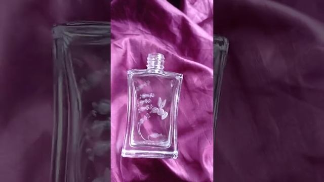 Инталия во флаконе. Флакон на 50мл. Ручная алмазная гравировка. Колибри. Красивый флакон смотреть онлайн