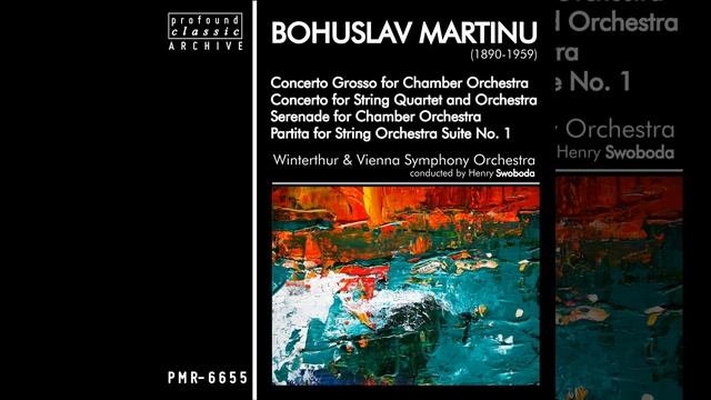 Concerto for String Quartet and Orchestra III. Tempo moderato (Conducted by Henry Swoboda) смотреть онлайн