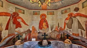 Акафист Пресвятей Богородице, перед иконой «Живоносный Источник»