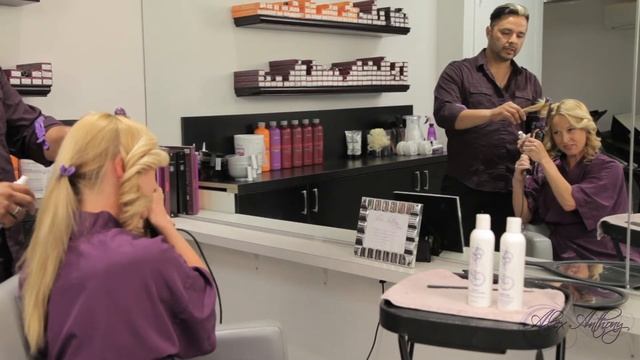 Giving straight hair a curl part 2 смотреть онлайн