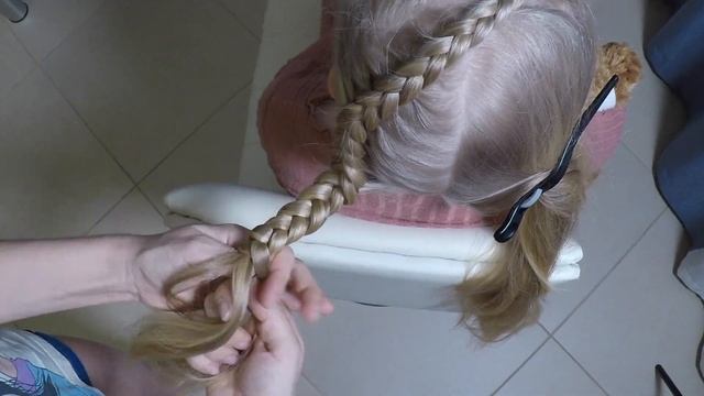 Простые косы за 5 минут | Прически для девочек смотреть онлайн