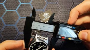 Распаковка механических часов-пилотов Addiesdive