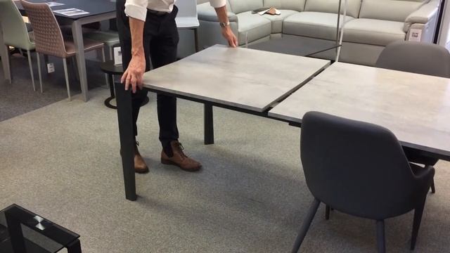 Bontempi Casa Prisma Melamine extending dining table смотреть онлайн