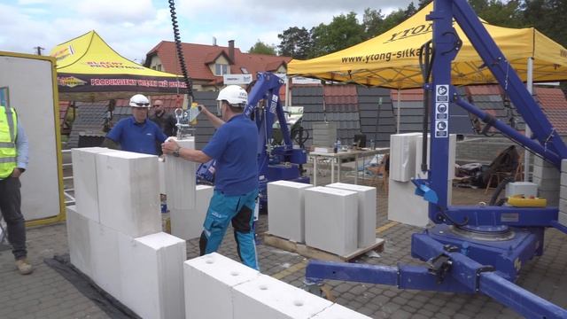 Miniżurawie do bloków Ytong Jumbo i Silka Tempo w firmie BAT смотреть онлайн