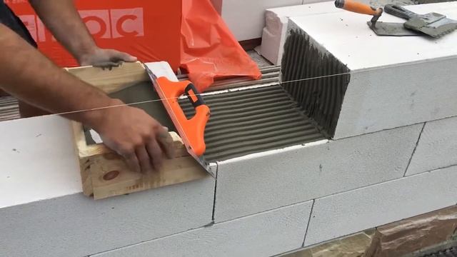 The fastest quality way of laying foam blocks смотреть онлайн