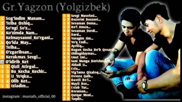 YAGZON Guruhi Barcha Qoshiklari 2022