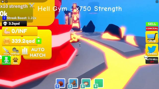 NEW LIFTING TITANS UPDATE!! NEW X10 STATS ON COINS, STRENGTH AND SKULLS!! смотреть онлайн