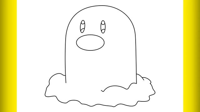 How To Draw Diglett From Pokemon / Drawing Creation / смотреть онлайн