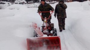 Снегоуборщик 2 х контурный СУБ 0,8 для мотоблоков Агро, МТЗ Беларус