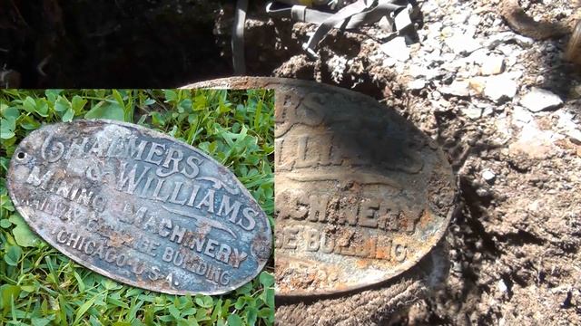 WOW!! PLAQUE FOUND WHILE ANTIQUE BOTTLE DIGGING!! Uncovering Mining History Digging Cobalt Ontario смотреть онлайн