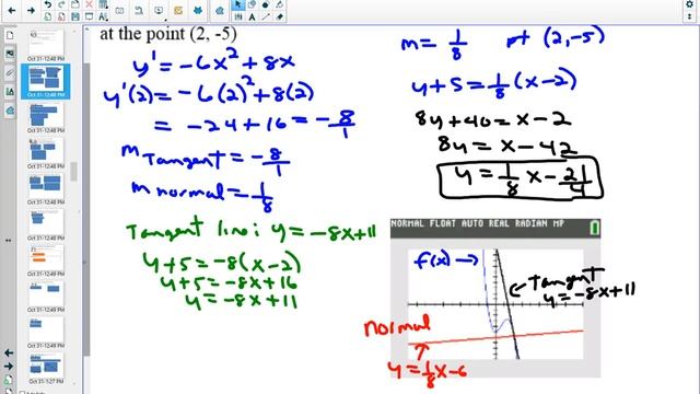 42IB Equations of Normals смотреть онлайн