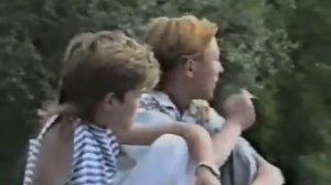 Чернила для 5-го класса (Игорь Веряскин) - съёмки клипа "Я тебе объявляю войну" летом 1993 г.