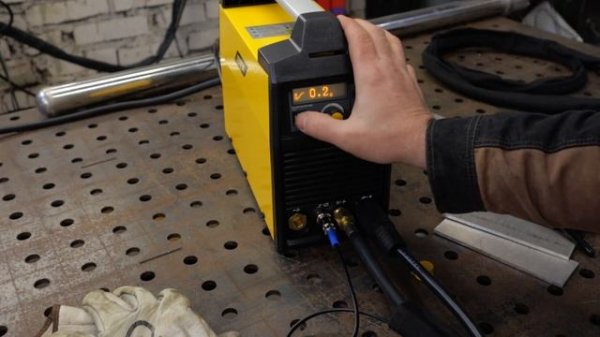 Обзор Меню и настройки /ПТК RILON TIG 200 P AC/DC GDM /vo7sot