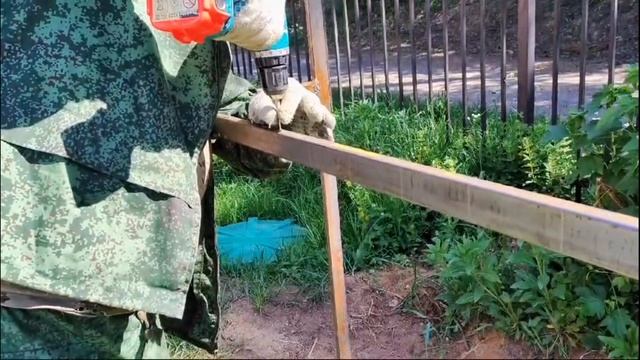 Опора для винограда своими руками смотреть онлайн