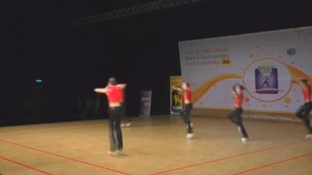 FISAF Int. World Fitness & HHU Championships 2016. Final junior Aerobic Petite: Juventa (RUS) смотреть онлайн