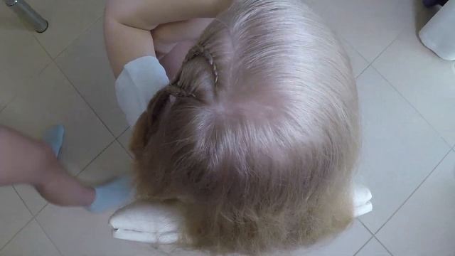 Прическа с хвостом в детский сад смотреть онлайн