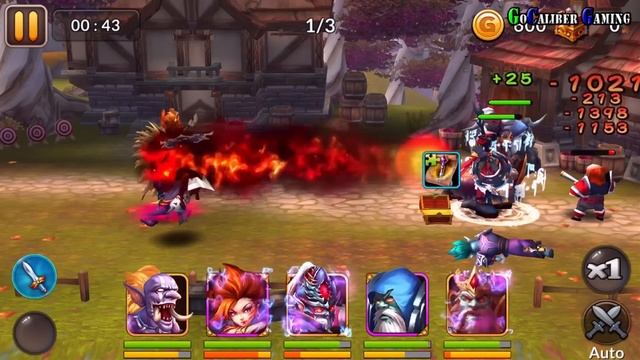 Heroes and Titans 3D Battle Arena iOS Walkthrough - Part 49 - Chapter 11: Warlokken (NORMAL) смотреть онлайн