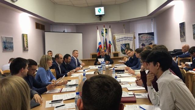 Второе заседание совета депутатов Сосновоборского городского округа (07.10.19). Часть 1. смотреть онлайн