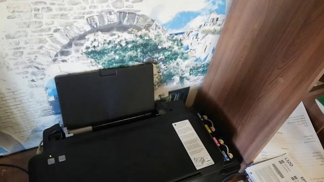 Замятие бумаги Epson L120 L110 L200 L210