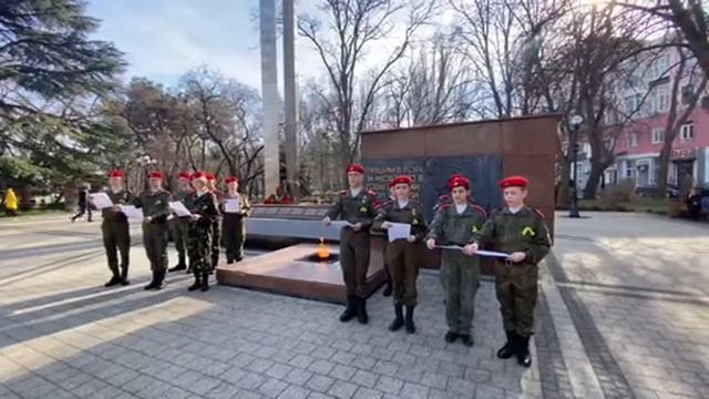 Акции памяти «Живые голоса - в память об умолкнувших». смотреть онлайн