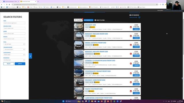 Поставщики автомобилей в разбор и запчастей / вебинар PartsAuto Expert