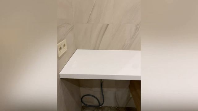 Столешница в ванную из акрилового камня смотреть онлайн