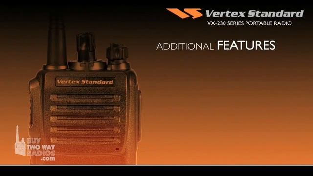Vertex Standard VX-230 Series Two Way Radios