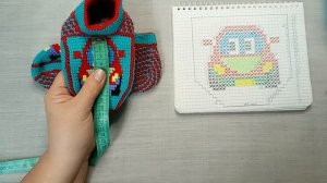 Как изменить размер следочков по одной схеме.