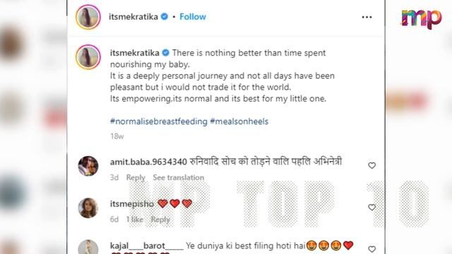 Top 10 TV & Bollywood Actresses Who Breastfeed Their Babies || Indian Actresseses Breastfeeding