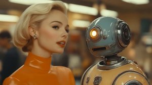 30 минутный ИИ Retro-Future Jazz микрофильм в стиле Sci-Fi