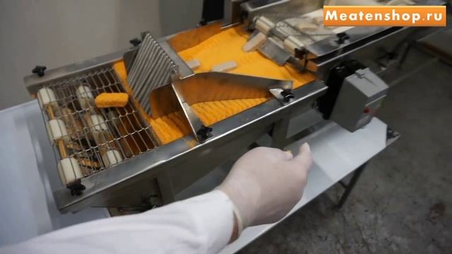 Комплект оборудования для производства панированных котлет ИПКС. Форма рыбные палочки